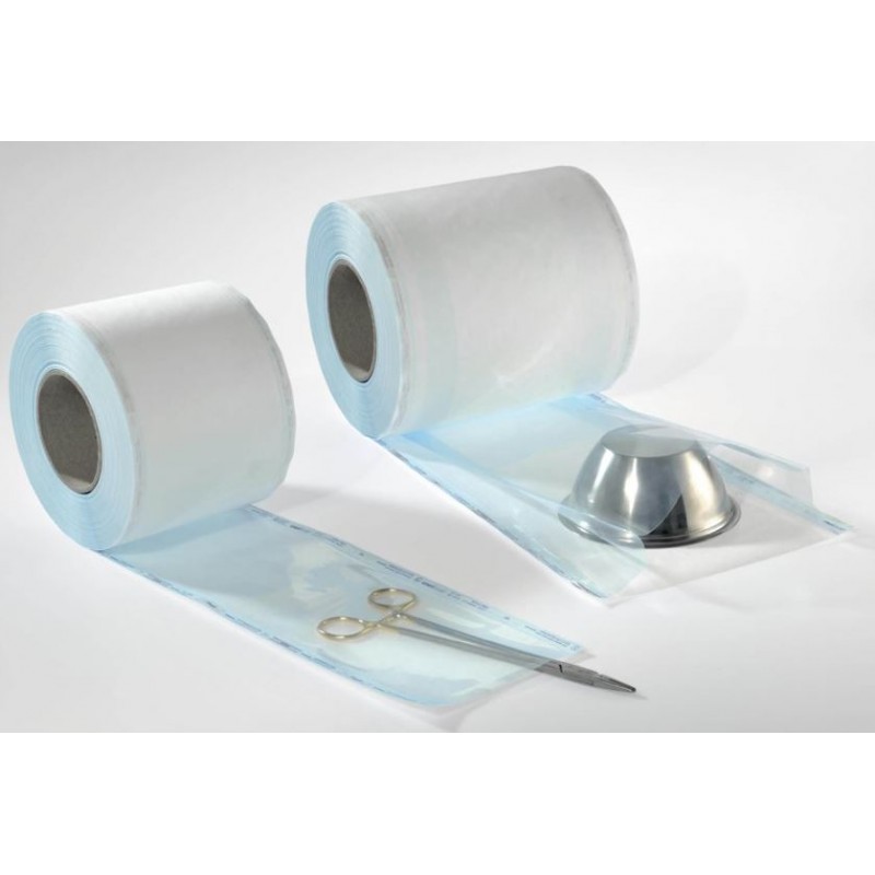 Rouleau stérilisation bleu 20cm STRAA26-AKZ-BL-C50 Akzenta