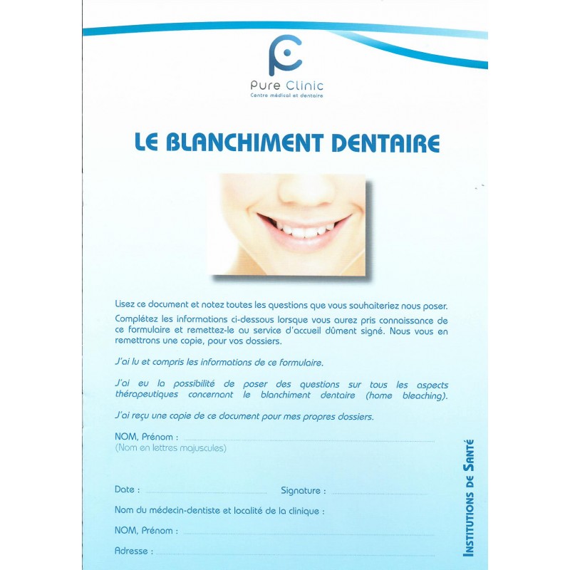 Le Blanchiment Dentaire