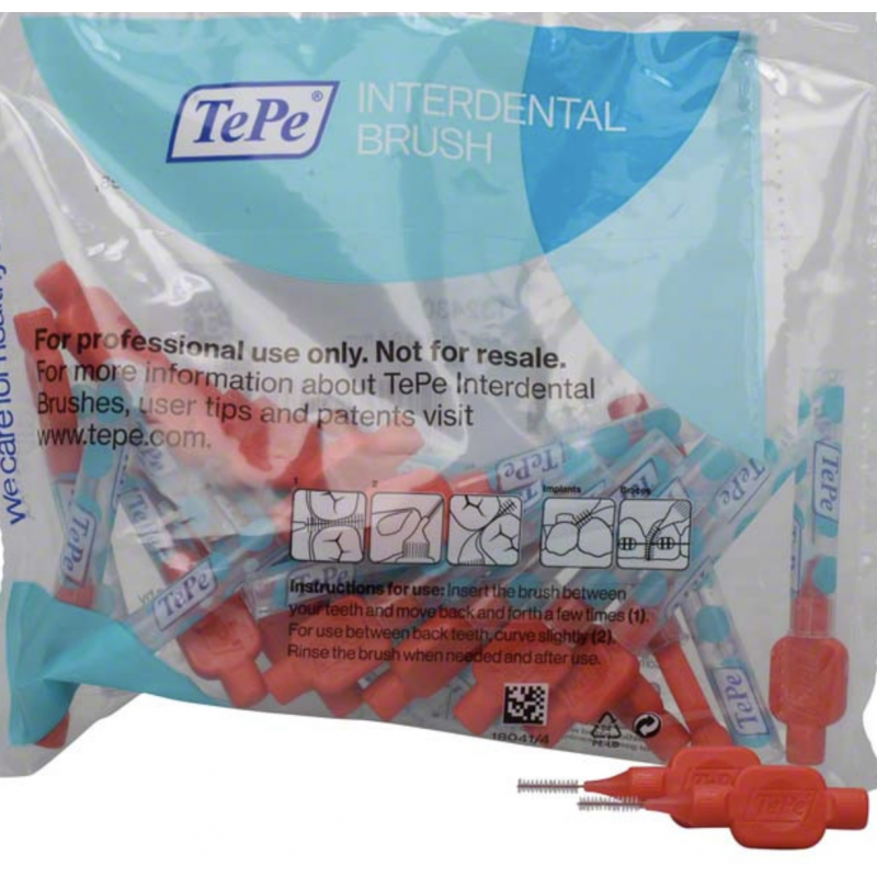 TePe - Brossettes interdentaires Rouge - (25) 132430