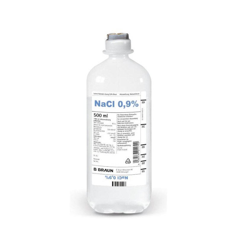 NaCL 0,9% Ecoflac Plus 395183 10 x 500 ml