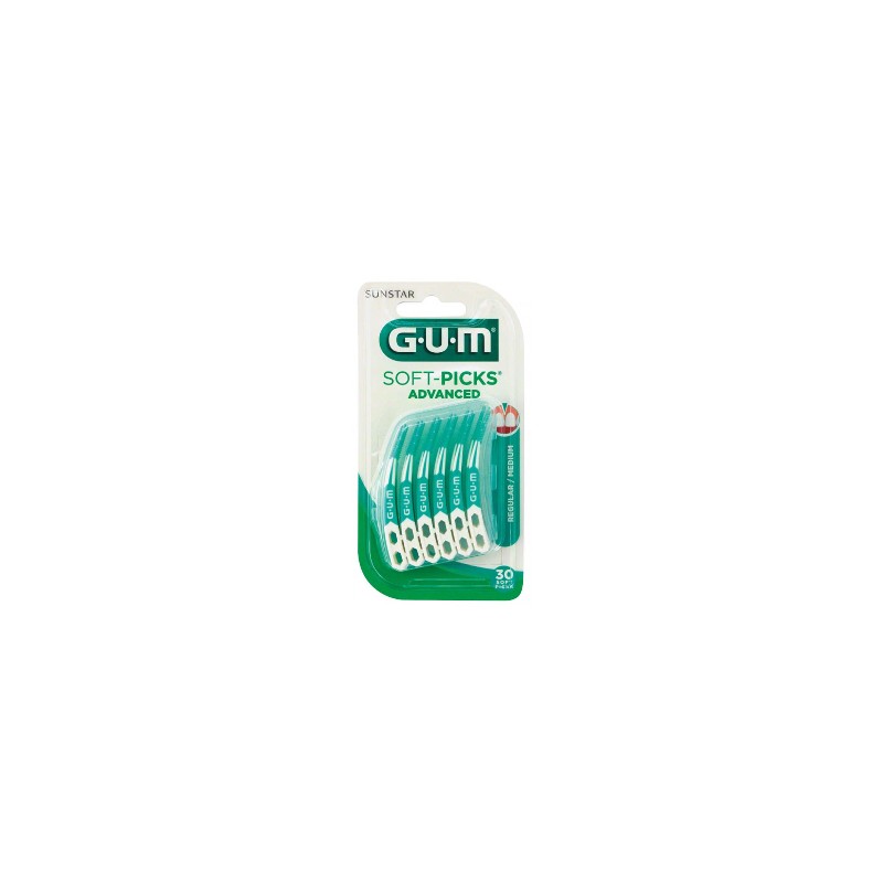Gum soft picks advanced regular 690M30 ancienne référence 650HV30