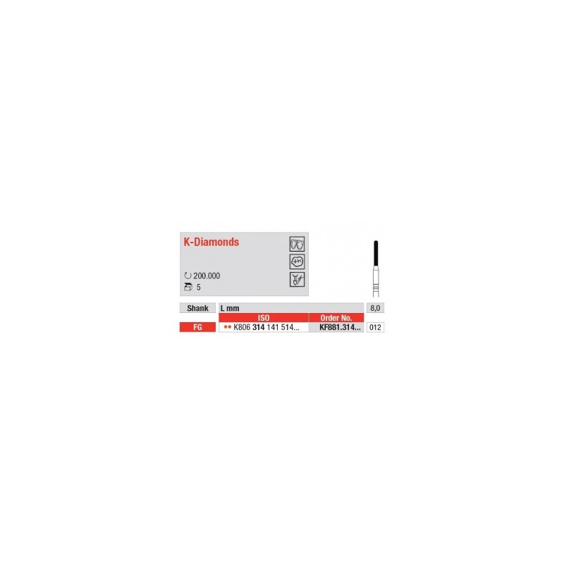 K-diamonds fg KF881.314.012