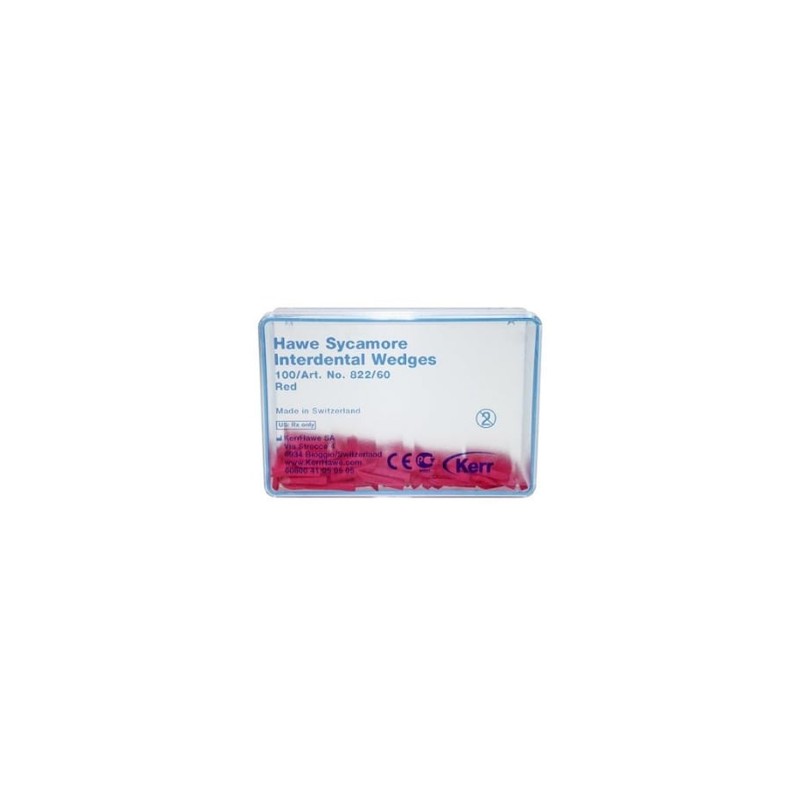 Hawe Coins interdentaires en bois rose 822/60